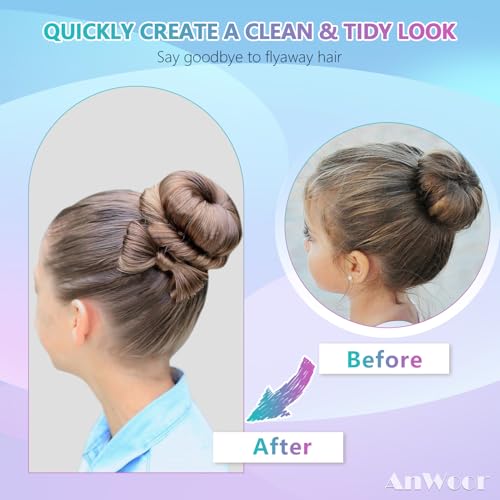 3. Bild von Wachs-Stick für Haare, Haar-Pomade-Stick Glättender & glatter Stick für Perücken Nicht fettender Styling-Haar-Wachs-Stick für Fliegenscharen von AnWoor