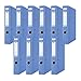 Produktbild DONAU Premium Ordner Schmal 10er Pack/DIN A4 / 5 cm / 10 Stück/Blau/Kunststoffbezug PP/Carton Papier Schlitzordner Büroordner Aktenordner Ringordner/Grünen Punkt