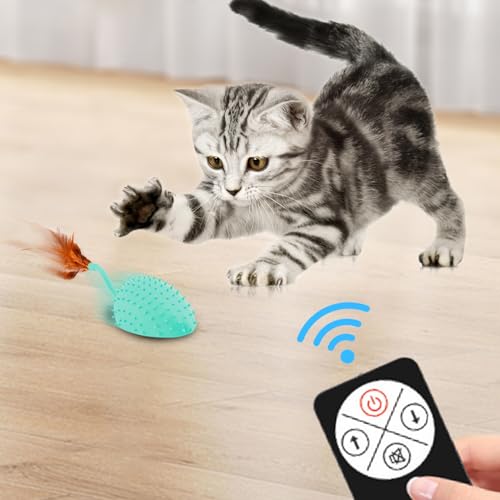 Jouet chat télécommandé rechargeable : la solution contre l'ennui en intérieur - 3