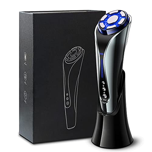 Skin Tightening Machine, High-Frequency Face lifting & Firming Device with R&S EMS REJ(4 Mins Auto-Off & Corded Powered)