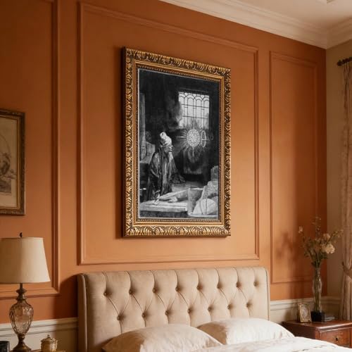 Docteur Faust Rembrandt impression sur toile cadre suspendu - 7