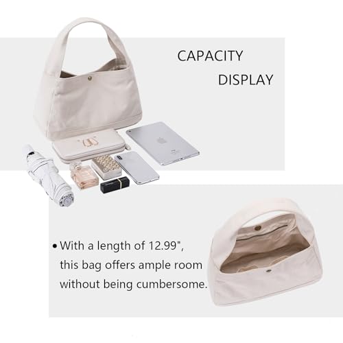 YONBEN® Canvas Bag Women's Single Shoulder Bag New Handbag Bag Simple Commuter Women Bag Cloth Bag4