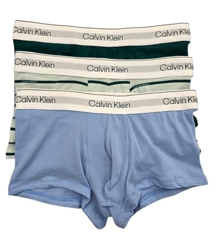 Calvin Klein Men's Icon Cotton Stretch 3-Pack Low Rise Trunk