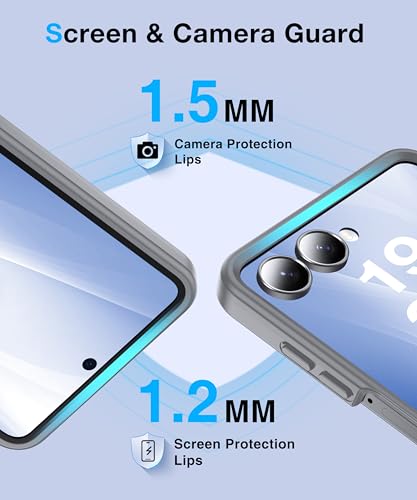 Image of NO.1 Magnetic for Samsung Galaxy Z Flip 7 Case Compatible with MagSafe [Military Grade Drop Tested][Translucent Matte][Anti-Fingerprint] Soft Silicone Bumper for Samsung Flip 7 Case Slim,Grey