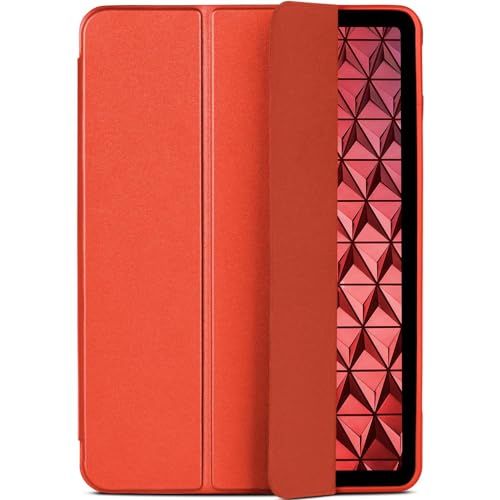 Étui iPad Air 13 magnétique avec support intelligent et mise en veille automatique rouge