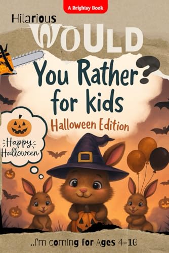 Would You Rather? Halloween Edition -for Kids: 200+ Hilarious And Spooky Halloween Related Questions For Family Games Night and Trick-and-Treat Fun (With Illustrations) (Lil' Pumpkin's Halloween) image 2