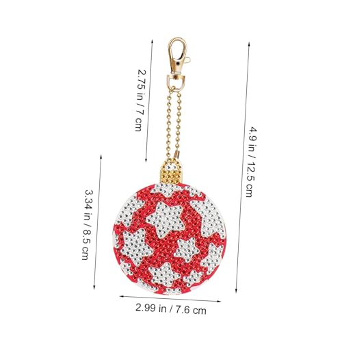 Kit de décoration de Noël DIY pour personnaliser vos clés en hiver