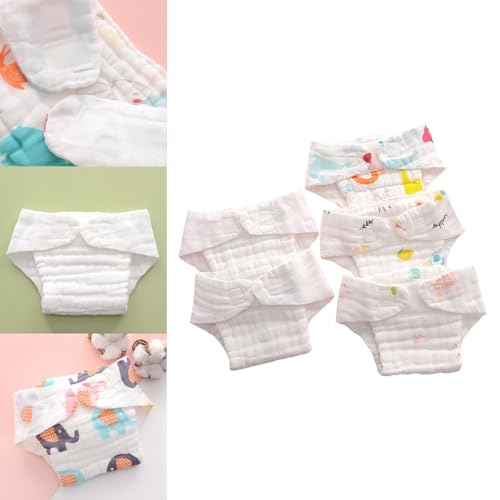 Image of BNF Cotton Pocket Dipaer Reusable Washable Adjustable for Infant Newborn Toddler S Cartoon | Baby | Diapering | Cloth Diapers