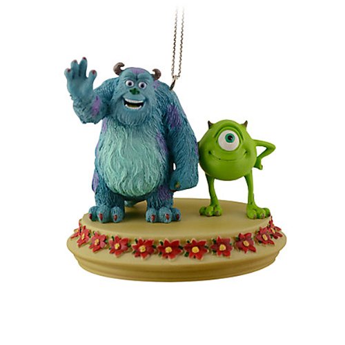 US Disney Park"Monster Inc Sulley and Mike Ornament / X^[ECNET[& }CNEI[ig"