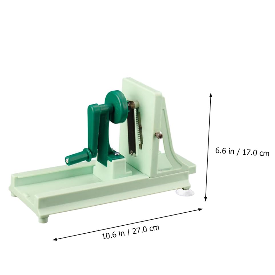PRETYZOOM Râpe Manuelle Multifonction pour Légumes en Acier Inoxydable et Abs Tambour Rotatif, Cuisine Quotidienne
