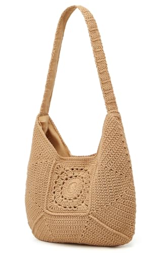 Image of Epsion Women Large Straw Beach Bag Casual Bucket Tote Summer Woven Handbag Shoulder Bag Shopping Travel 2026