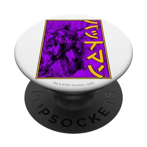 Batman Big Framed Kanji PopSockets PopGrip Intercambiable