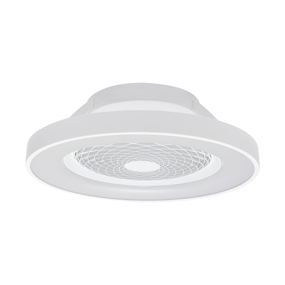 Mantra Tibet LED Ventilatore e Plafone da Soffitto Gestito Da APP Amazon Alexa Google Home By José ignacio Ballester - Bianco