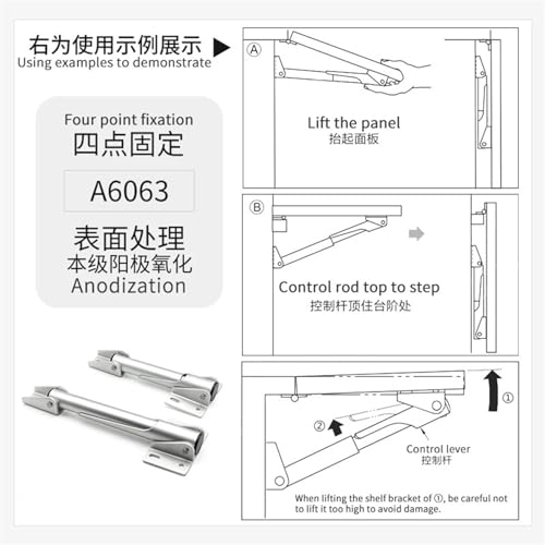 Extension de table télescopique pour la cuisine de votre camping-car - 3