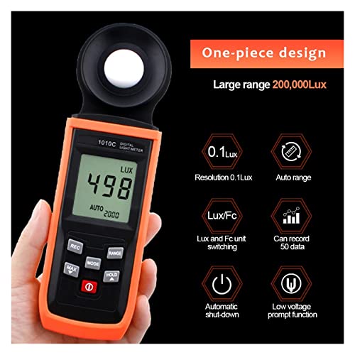Luxmètre portable pour ajuster l'éclairage de bureau - 5
