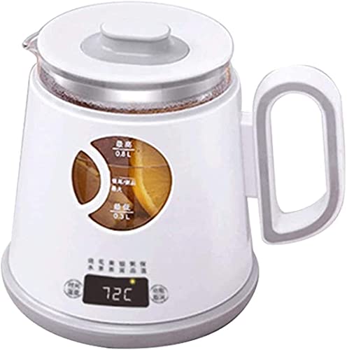HIGHKAS Wasserkocher, temperaturgesteuerte Glasbox 800W Promoted Wasserkocher Smart Wasserkocher mit Warmfunktion Auto…