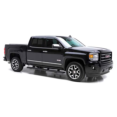 Aries estribos running boards para Ford F-150 negro miniatura 2