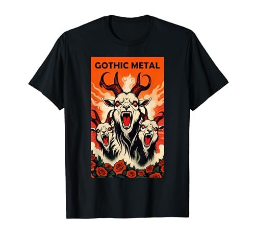 Metal gótico Heavy Metal Arte gótico Música Rock Gráfico Camiseta