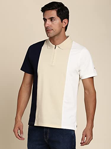 Image of Dennis Lingo Men's Slim Fit Olive Polo T-Shirt