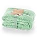 Produktbild DecoKing Kuscheldecke 150x200 cm Pfefferminze Decke Microfaser Wohndecke Tagesdecke Fleece weich sanft kuschelig skandinavischer Stil Minze Henry