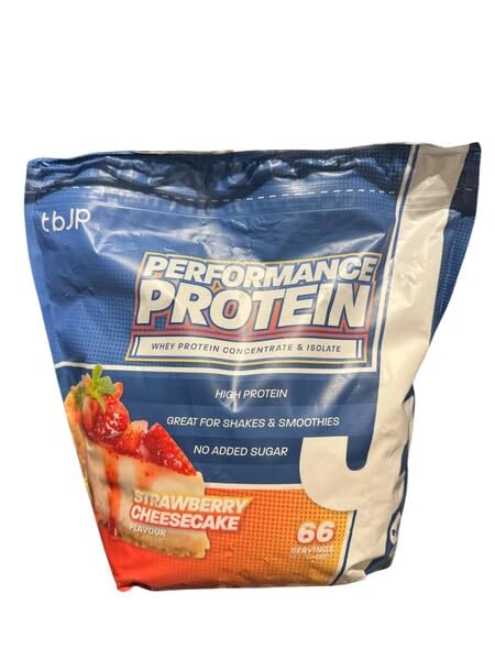 Trenowany przez JP Performance Protein, Sernik Truskawkowy - 2000 g