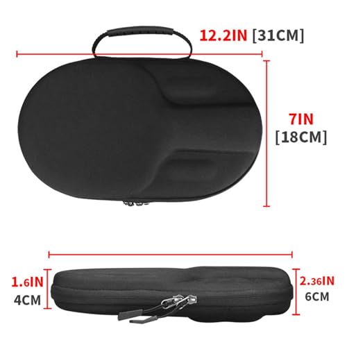 Estuche de tenis de mesa impermeable con carcasa dura resistente a impactos y forro suave 2