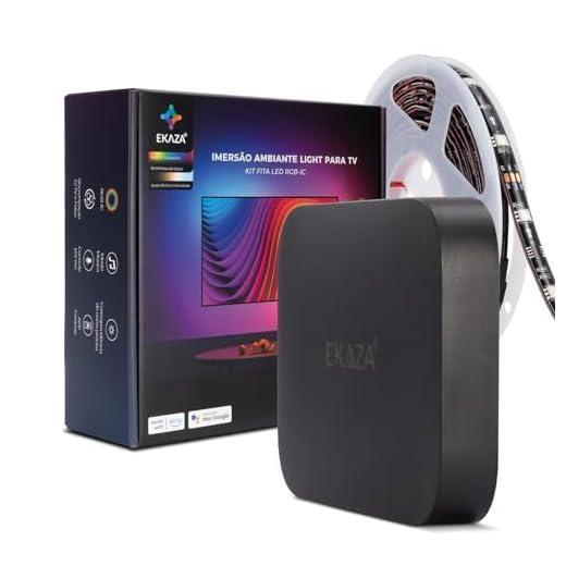 EKAZA Ambiente Light para TV KIT FITA LED RGB-IC 55''- 65'' polegadas - EKCL-T3601-3