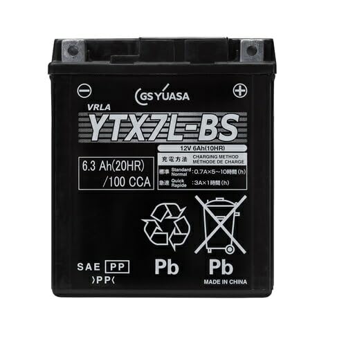 GS YUASA [ W[GXAT ] V[h^ oCNpobe[ [ t[d ] YTX7L-BS-GY-C
