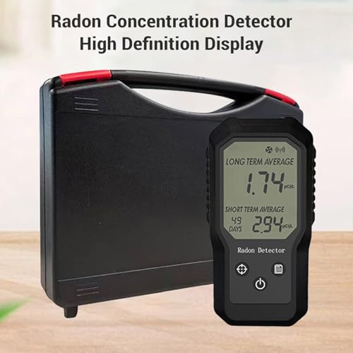 Garosa Digital Radon Detector for Home Portable Radon Gas Tester with Long & Short Term Readings, Battery Powered & Wall Mountable - Image 3