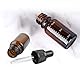 4 Stück Pipettenflasche 10 ml, Apothekerflasche Braunglasflaschen, Pipettenflasche Glas, Pipettenflasche Braunglas, Glasflaschen für Ätherisches Öl, Parfümöle Aromatherapie (Mit Skala)