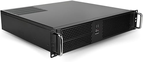 Quiet Rackmount Computer (3.8-4.6GHz AMD Ryzen 7 5700G CPU, 32GB RAM, 1TB SSD, W11 Pro) - 2U Rack Mount Server or Workstat...