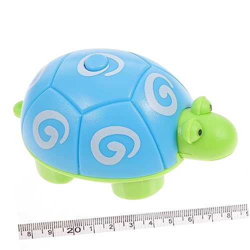 Cinta métrica retráctil portátil con diseño de tortuga miniatura 1