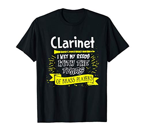 Clarinet Clothes Clarinet Outfit Instrument Marching Band T-Shirt