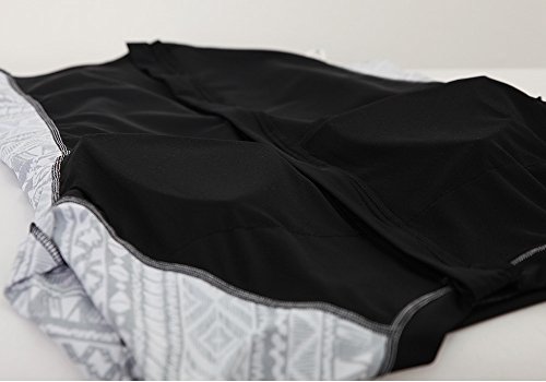 Women Long Sleeve Zip Front Rash Guard Swim Shirts Sun Protection Upf50+