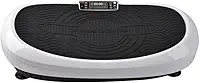 WCT FITNESS Plataforma Vibratória Pro 220V - 30 Níveis de Velocidade - Branco e Preto - Controlo Remoto