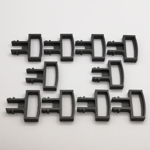 Image of ULEIVA Clutch Bar 10 Pieces Compatible with LGB Gauge G Coupling Bracket Railway Garden Railway Accessories