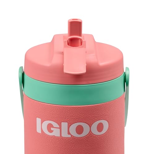 Image of Igloo 80oz Party Jug | Portable Beverage Dispenser | Flamingo Pink