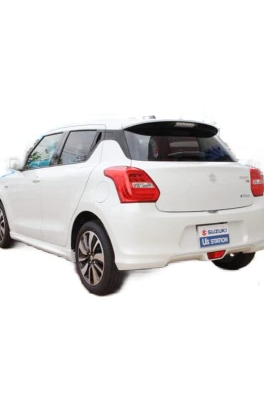 A.K Spoiler Car Spoiler Compatible with Swift 18 (White)