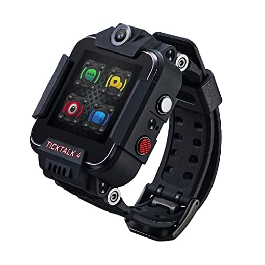 TickTalk 4 Unlocked 4G LTE Kids Smart Watch Phone with GPS Tracker, Combines Video, Voice and Wi-Fi Calling, Messaging, 2X Cameras & Free Streaming Music