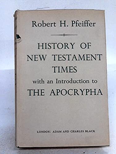 History of New Testament times: With an introdu... B0007IKUQE Book Cover
