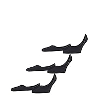 FALKE Invisible Step Medium Cut Multipack M In cotone invisibili tinta unita confezione di 3 paia