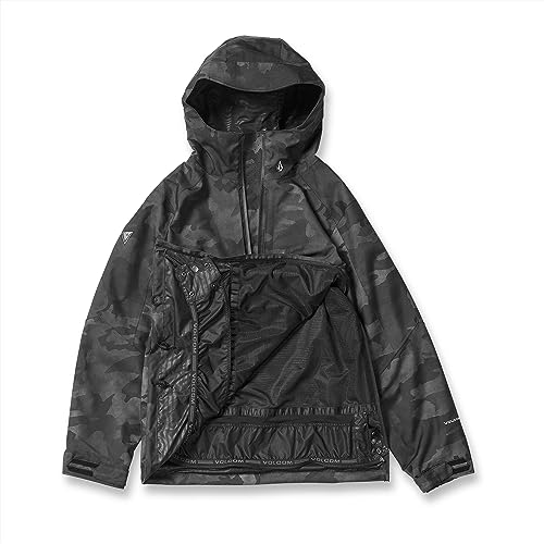 Image of Volcom Men's Brighton Pullover Anarok Hooded Snowboard Jacket