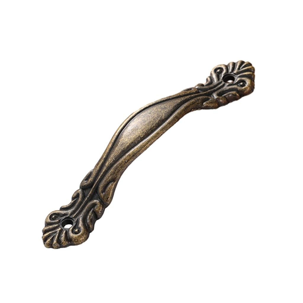 Qsvbeeqj 10Pcs Alloy Knobs Drawer Handles Antique Pulls Lightweight Pull Handle For Wine Crates & Wood Storage