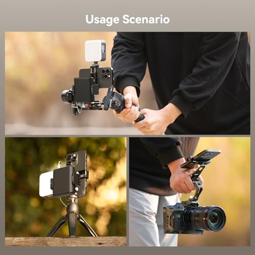 Image of SMALLRIG Universal Phone Holder Mount with Cold Shoe - 4382