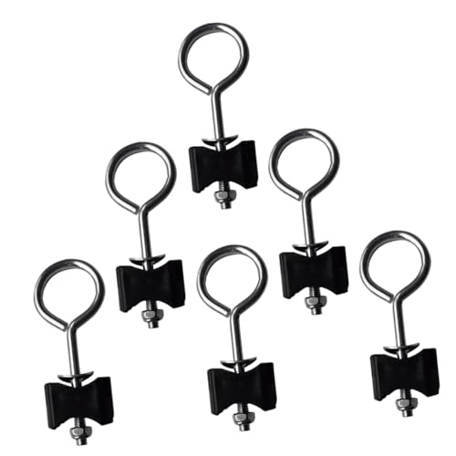 Alipis 6 Stück Teiliges Trampolin Schrauben aus Rostfreiem Stahl für Stabile Befestigung der Trampolinbeine und Rahmen Einfache Montage Geeignet für Große und Kleine Trampoline Trampolin