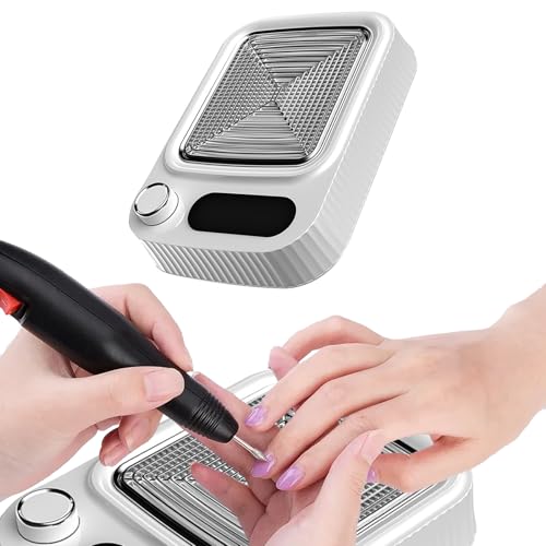 Aspirateur À Ongles 80W, Aspirateur Ongles Professionnelle, Aspirateur Ongles Manucure Professionnelle, Collecteur De Poussière D'ongles Pour Manucure Et...