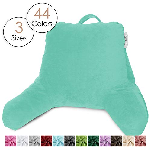 Nestl Reading Pillow, Petite Bed Rest Pillow with Arms for Kids & Young