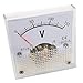 AC 0-150V Square Analog Volt Pointer Needle Panel Meter Voltmeter 91L4