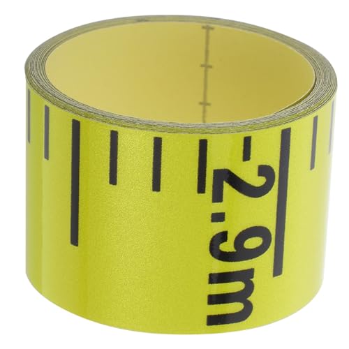 Cabilock Water Level Measuring Sticker Adhesive Liquid Level Gauge Water Height Gauges for Pool Tank Easy Application