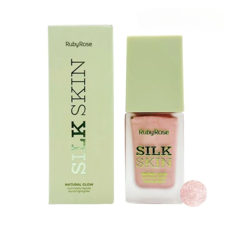 Iluminador Líquido Natural Glow - Silk Skin - Ruby Rose - Radiant...